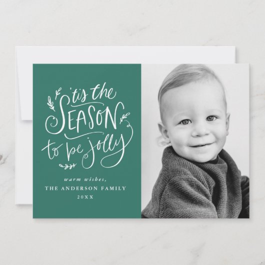 『季節は緑の写真すてきになる シーズンカード (正面)