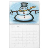 季節カレンダー カレンダー (1月 2027)