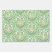 季節セット包装紙フラットシートセット3 ラッピングペーパーシート (正面)