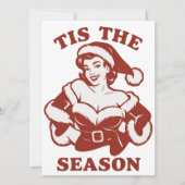 季節到来！皮肉なクリスマス ユーモア シーズンカード (正面)