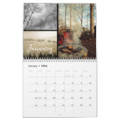 季節収集 – 2026年自然カレンダー カレンダー (1月 2026)