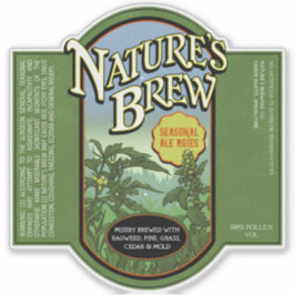 季節性のエール地方 シール