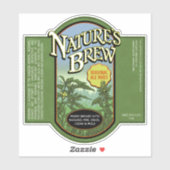 季節性のエール地方 シール (シート)