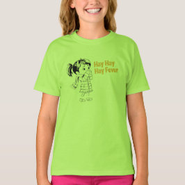 季節性アレルギー：干し草、干し草、花粉症。 Tシャツ