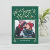 季節感光編集可能カラーホリデーカード シーズンカード (スタンド正面)