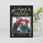 季節感光編集可能カラーホリデーカード シーズンカード (スタンド正面)