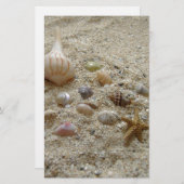 季節文房具のビーチ (正面/裏面)