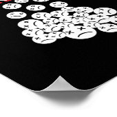 季節的うつ病ステッカー ポスター (角)