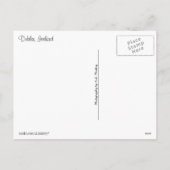 季節的なジョージ王朝のドアの郵便はがき シーズンポストカード (裏面)