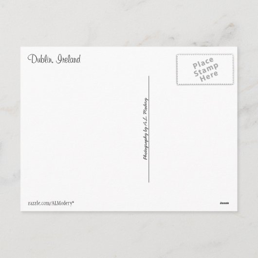 季節的なジョージ王朝のドアの郵便はがき シーズンポストカード (裏面)