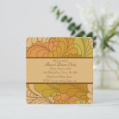 季節的な色の招待状 招待状 (スタンド正面)