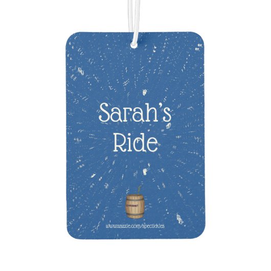 季節笑わされるのユーモア空気清浄剤 カーエアーフレッシュナー (裏面)