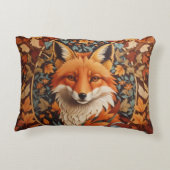 季節紅葉レッドキツネ顔 アクセントクッション (裏面)