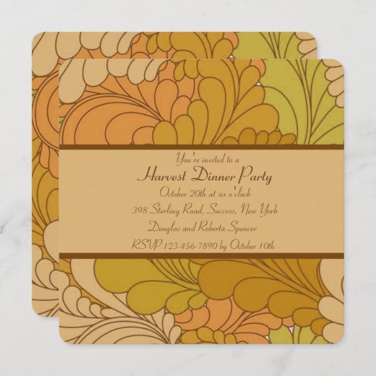 季節色招待状 招待状 (正面/裏面)