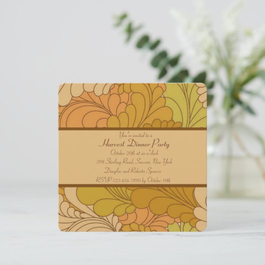 季節色招待状 招待状 (スタンド正面)