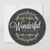 季節限定のスペリグスラウンドホリディフォトカード シーズンカード (正面)