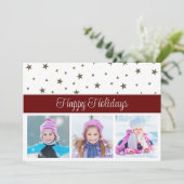 季節限定ハッピーホリデーの写真と星 シーズンカード (スタンド正面)