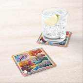 季節鮮やか色 ペーパーコースター (インサイチュ)