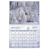 季節20XXカレンダー カレンダー (1月 2027)