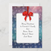 季節/クリスマスことわざ/両面フォト/ シーズンカード (裏面)