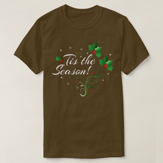 季節,クリスマス,休日,クリスマス,季節 Tシャツ (デザイン正面)