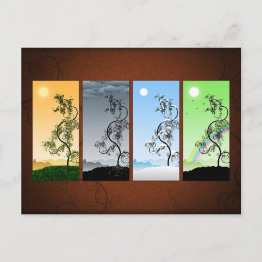 季節 ポストカード (正面)