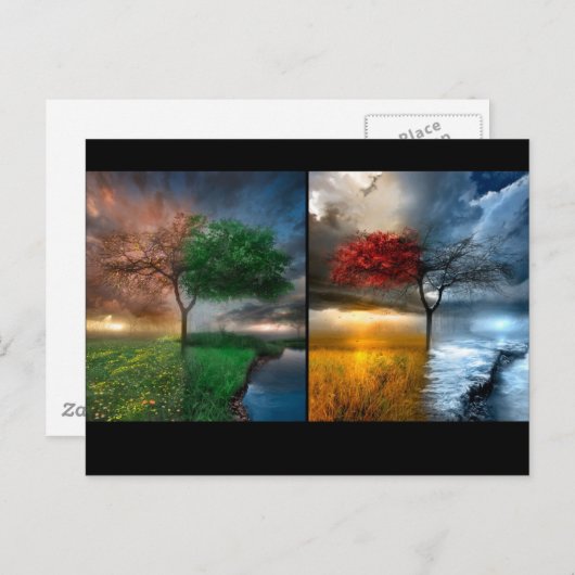 季節 ポストカード (正面/裏面)