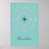 季節：冬のポスター ポスター (正面)
