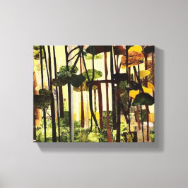 季節II.紙カッティングバイザークラマー キャンバスプリント