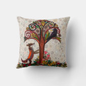 孤およびカラス クッション (裏面)