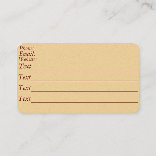 孤の写真は元の芸術の眼鏡技師を注目します 名刺 (裏面)