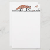 孤の鉛筆 便箋 (正面/裏面)