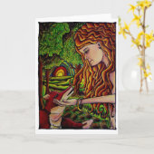 孤カードの看守 カード (黄色い花)