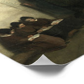 孤児のための学校のインテリア, 1850 ポスター (角)