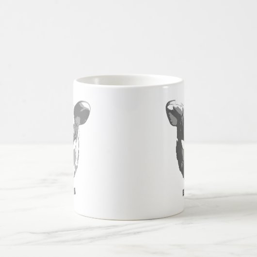 孤児の厄介もののマスク コーヒーマグカップ (中央)