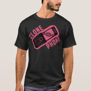 孤児の黒いクローンの電話 Tシャツ