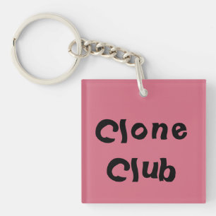 孤児の黒いクローンCllub キーホルダー