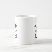 孤児の黒いチームレイチェル コーヒーマグカップ (中央)