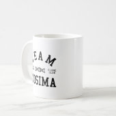 孤児の黒いチームCosima コーヒーマグカップ (正面左)