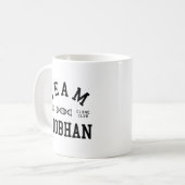 孤児の黒いチームSiobhan コーヒーマグカップ (正面左)