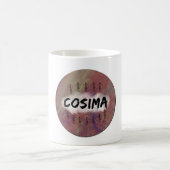 孤児の黒いマグ- Cosima コーヒーマグカップ (中央)