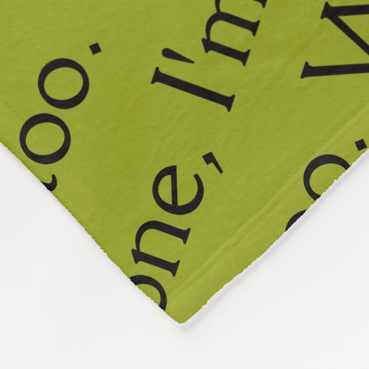 孤児の黒い姉妹関係クラブからの句を渡して下さい フリースブランケット (角)