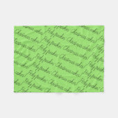 孤児の黒い引用文の神聖なfreakinのhristmasは、scr固まります フリースブランケット (正面(横))