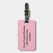 孤児の黒い引用文私は本当にウクライナの民俗衣裳です ラゲッジタグ (正面縦)