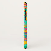 孤児の黒い抽象美術からのSiobhan Case-Mate iPhoneケース (裏面/左)