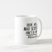 孤児の黒い気違いの科学者 コーヒーマグカップ (正面右)