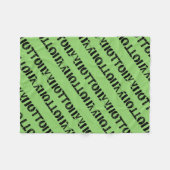 孤児の黒い鏡パターンゴシック体からのトニー フリースブランケット (正面(横))