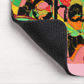 孤児の黒いtvshowからの抽象美術シャーロット マウスパッド (コーナー)