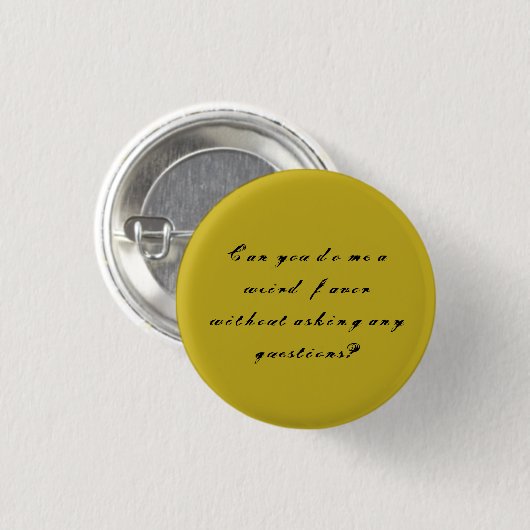 孤児の黒からのサラの引用文は風変わりの半球形に作ることができます 缶バッジ (正面&裏面)