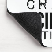 孤児の黒く熱狂するな科学のマウスパッド マウスパッド (コーナー)